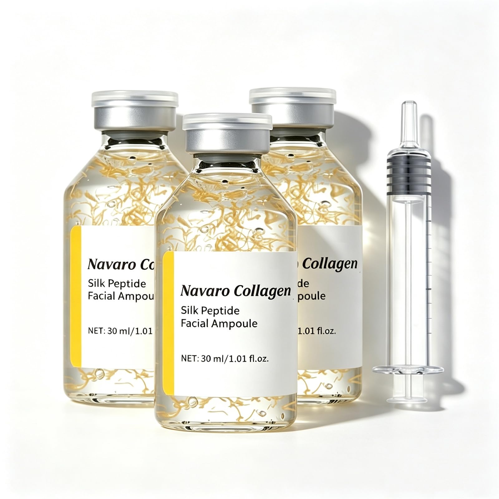 Navaro Peptide Deep Collagen Lifting Ampoule, Advanced Silk - Navaro Collagen