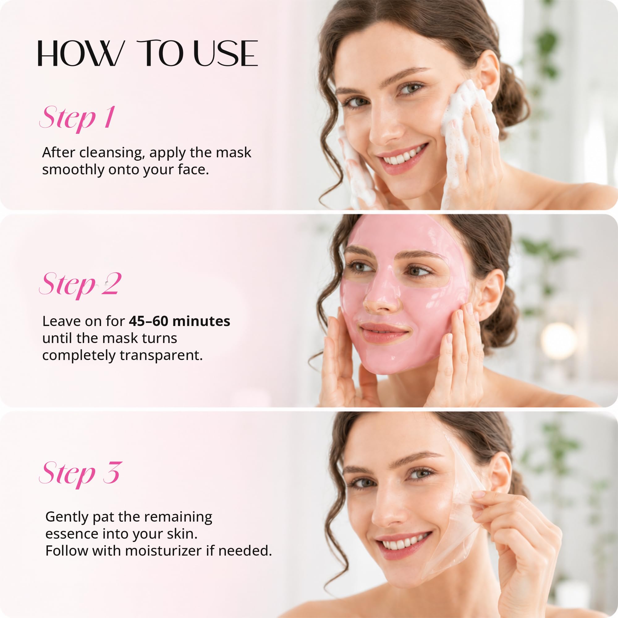 Bio Collagen Face Mask Overnight: Collagen Glow up Mask for Deep - Dongyu