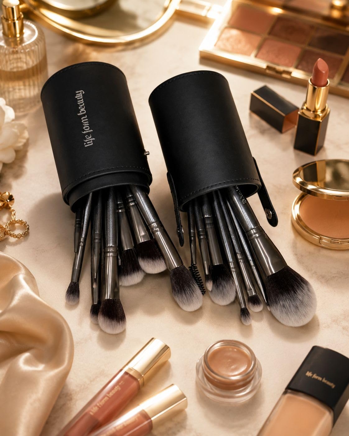 Professional Makeup Brushes Kit - Life Form Beauty Official Imagery - 4