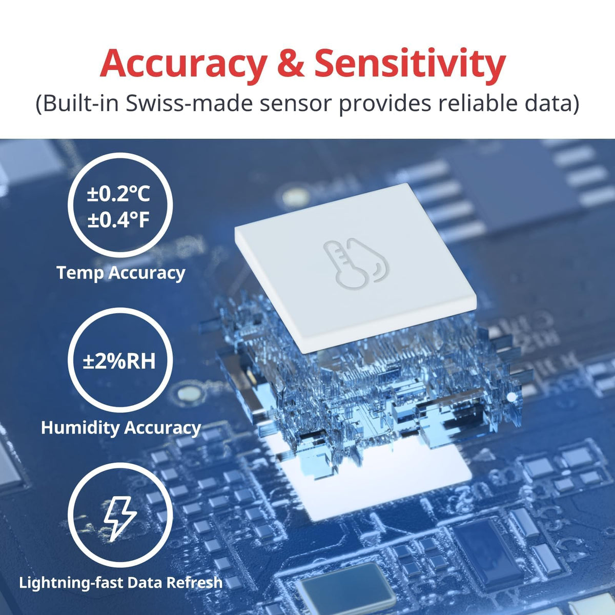 SwitchBot WiFi Hygrometer Thermometer with Hub Dewpoint VPD - SwitchBot Official Imagery - 4