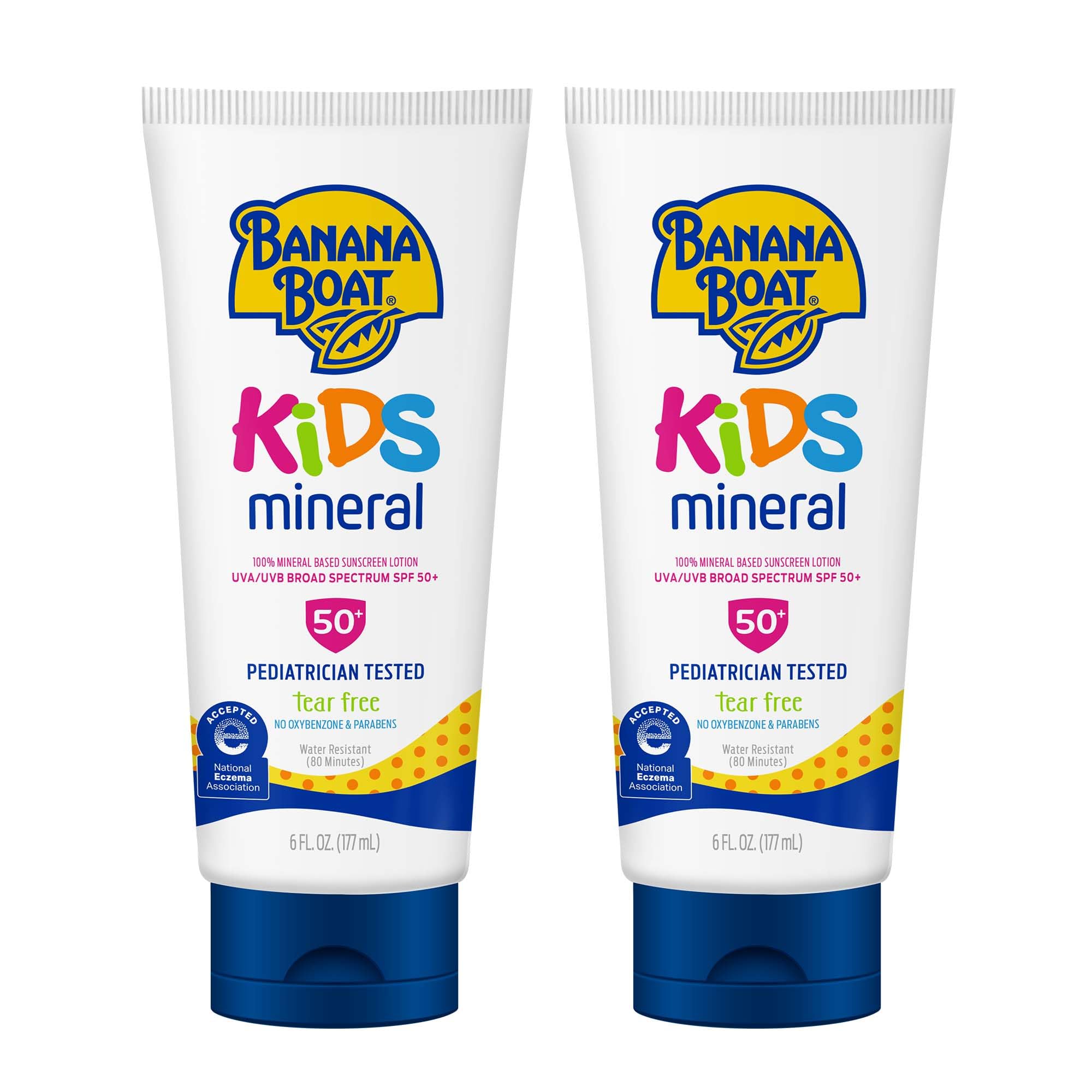 Banana Boat Mineral Kids Sunscreen Lotion SPF 50 6 Fl Oz - Banana Boat Official Imagery - 2
