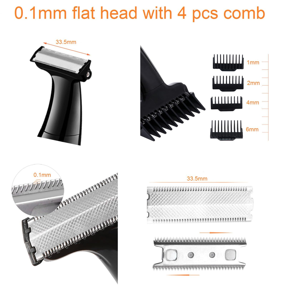 Men Pubic Hair Trimmer Male Intimate Part Clipper Wet Dry - VSTSERIES Official Imagery - 5
