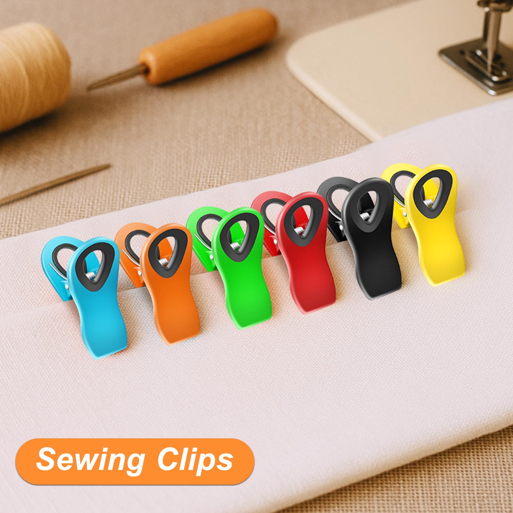 Jetmore 12 Pack Chip Clips Bag Clips, Magnetic Bag Clip for Food by Jetmore - Angle View 7