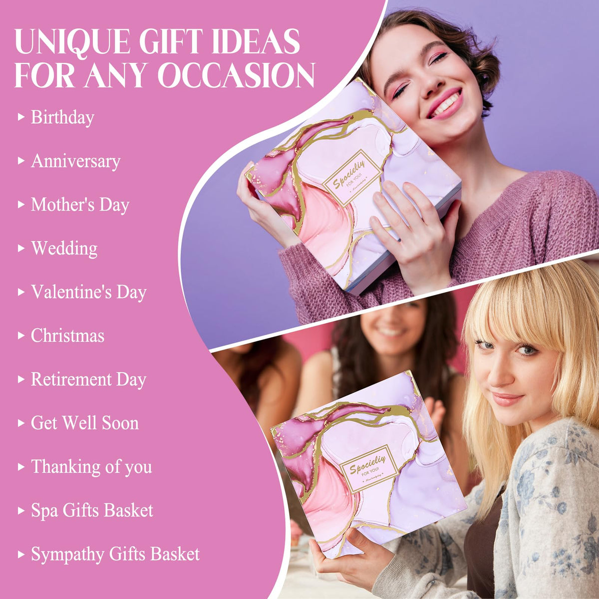 Birthday Gift for Women XUXTRDX Set of 9 Get Well Soon Gift - XUXTRDX Official Imagery - 4