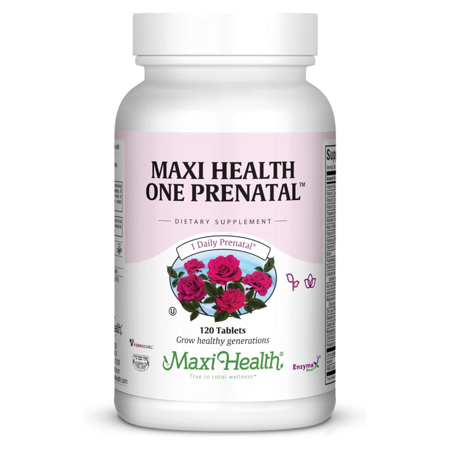 Maxi Health Prenatal Vitamins For Women One Daily Prenatal Vitamins Iron Folate