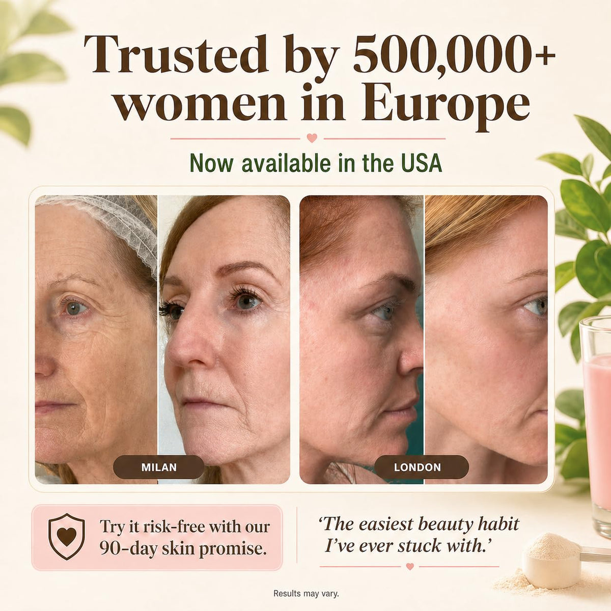 CollaReplen Plant Based Collagen Powder for Women Clinically - GLORIOUS DAILY Official Imagery - 5