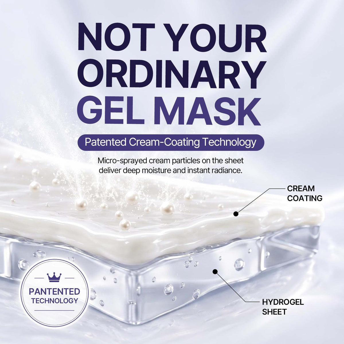 AIDA Glutathione Hydrating Face Mask Korean Sheet Mask for - AIDA Official Imagery - 7