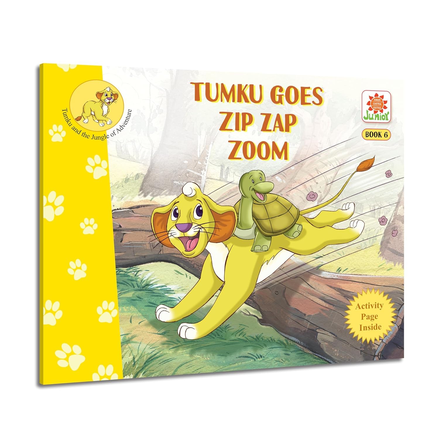 Tumku Goes Zip Zap Zoom | Fun Adventure Story for Kids 3+ | - Product Imagery