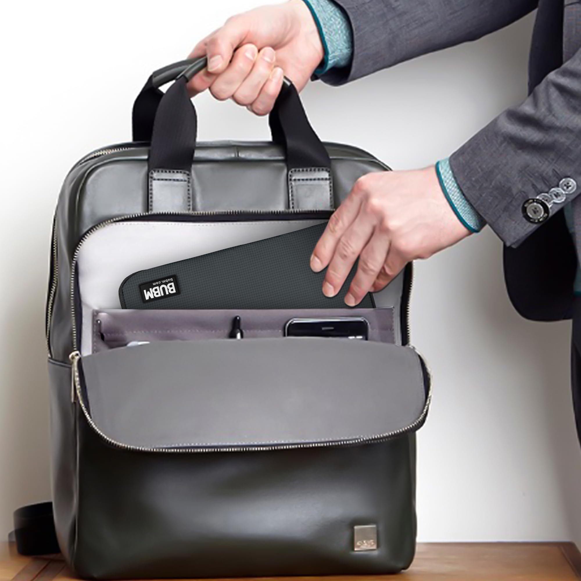 BUBM Double Layer Electronic Accessories Organizer, Travel Gear B - BUBM Official Product View 7