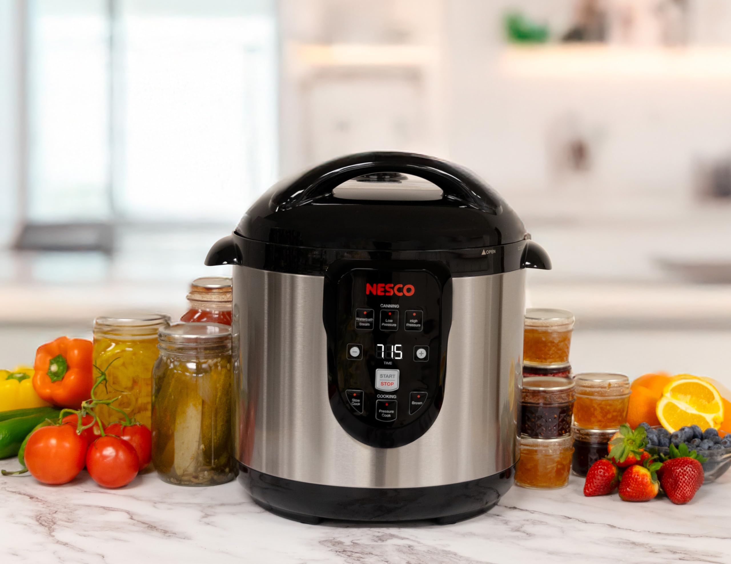 NESCO NPC‑9 Smart Electric Pressure Canner and Cooker for Home Food Preservation - NESCO Official Product View 10