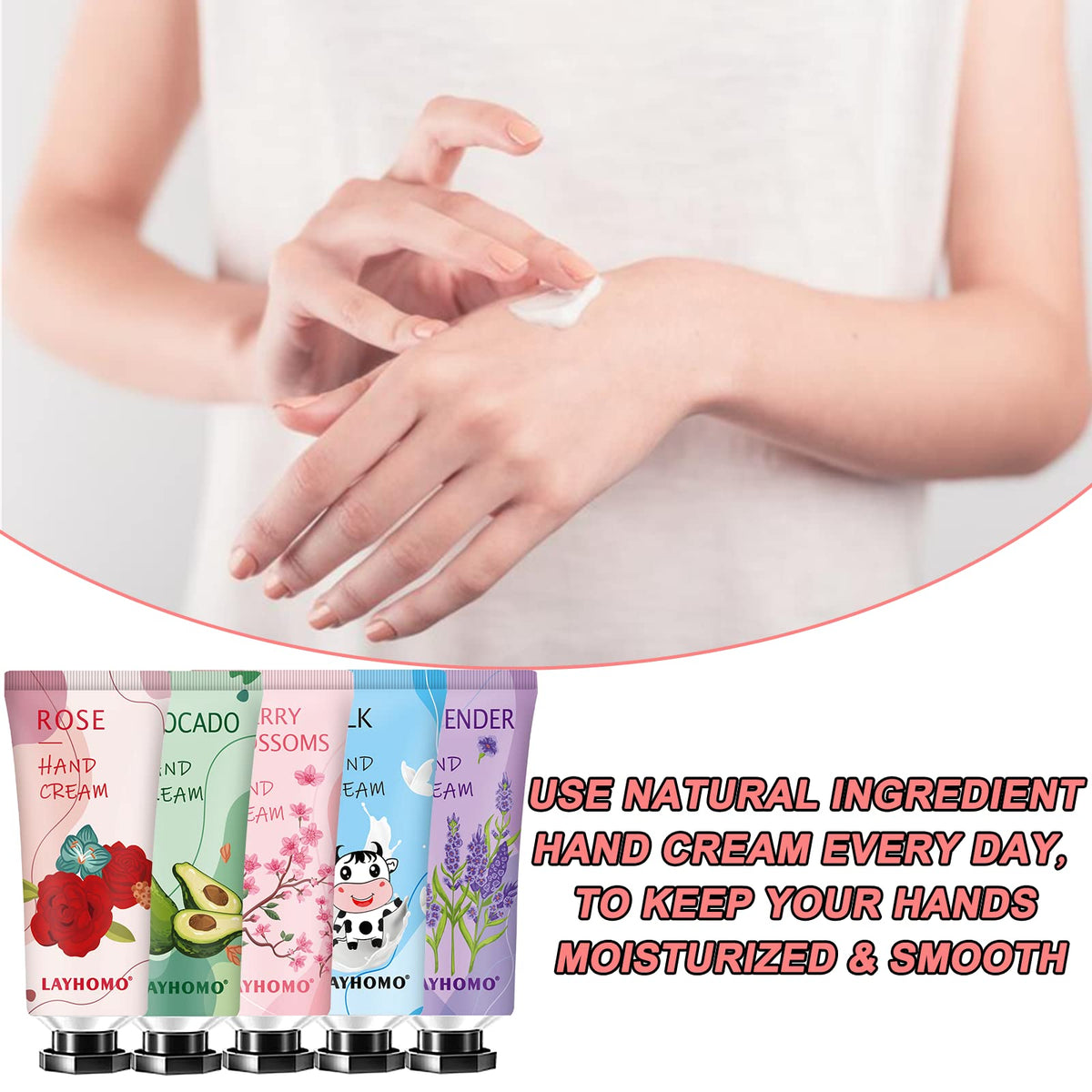 74 Pack Hand Cream Gift Set For Women and Girls Mothers Day - Layhomo Official Imagery - 8