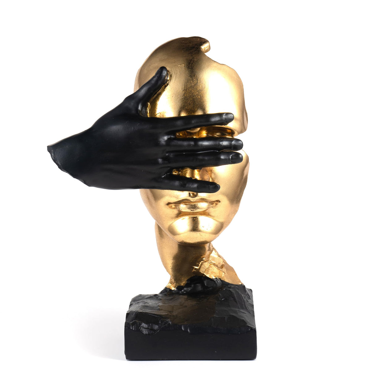 Thinker Statue Silence is Gold Abstract Art Figurine Decor - EPTUEGA Official Imagery - 7