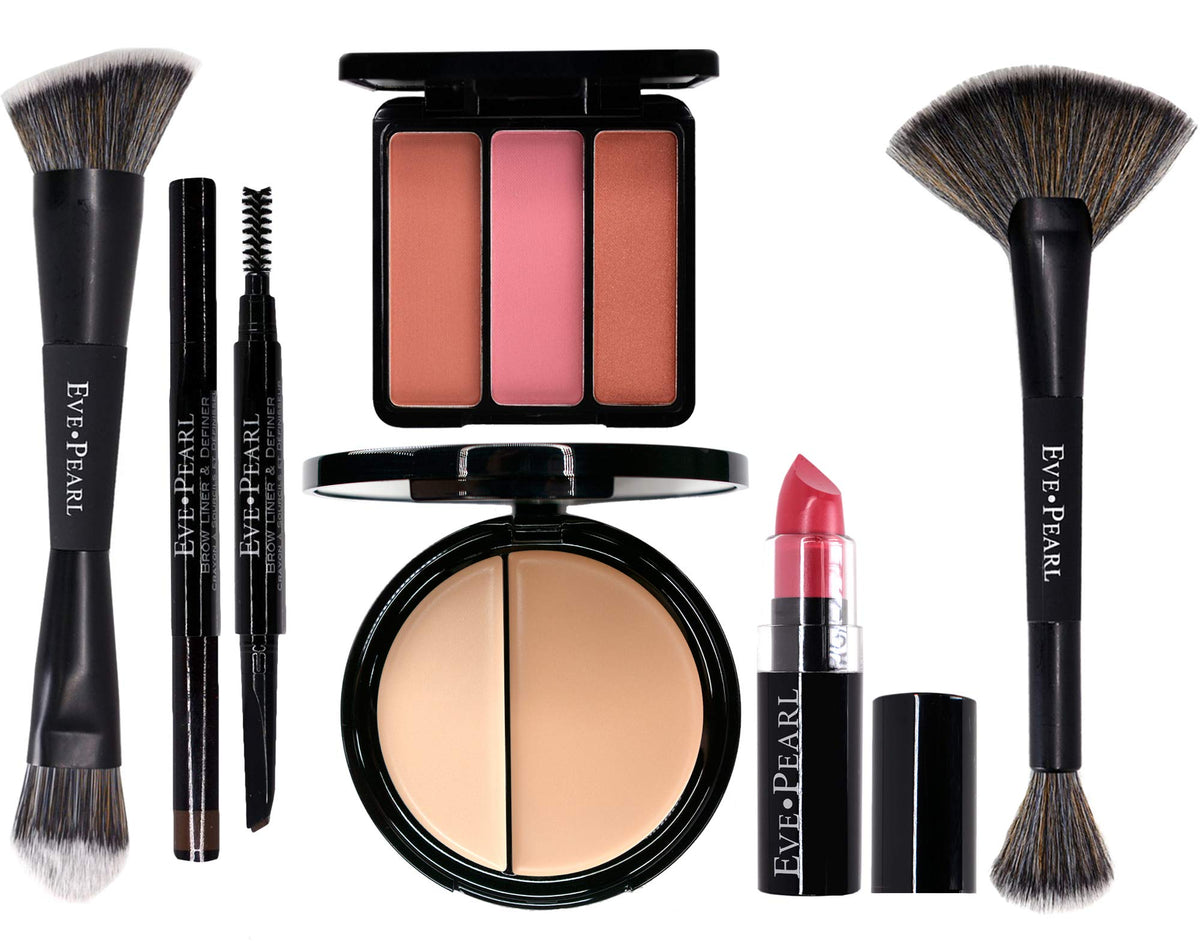 EVE PEARL 6 Pcs Beautiful Face Collection Foundation Blush - EVE PEARL Official Imagery - 8