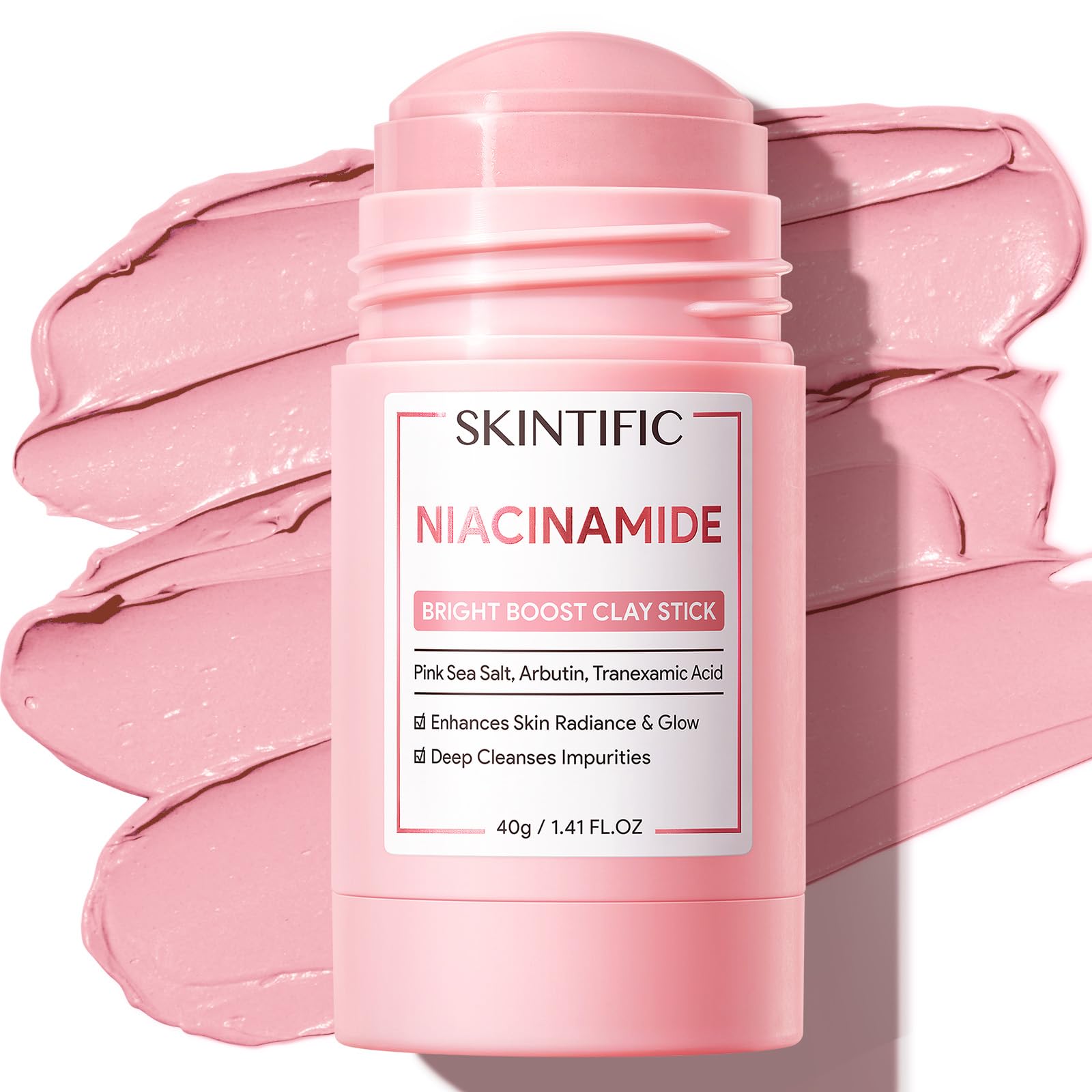 SKINTIFIC Deep Pore Cleansing Blackhead Remover Face Mask Stick, - SKINTIFIC