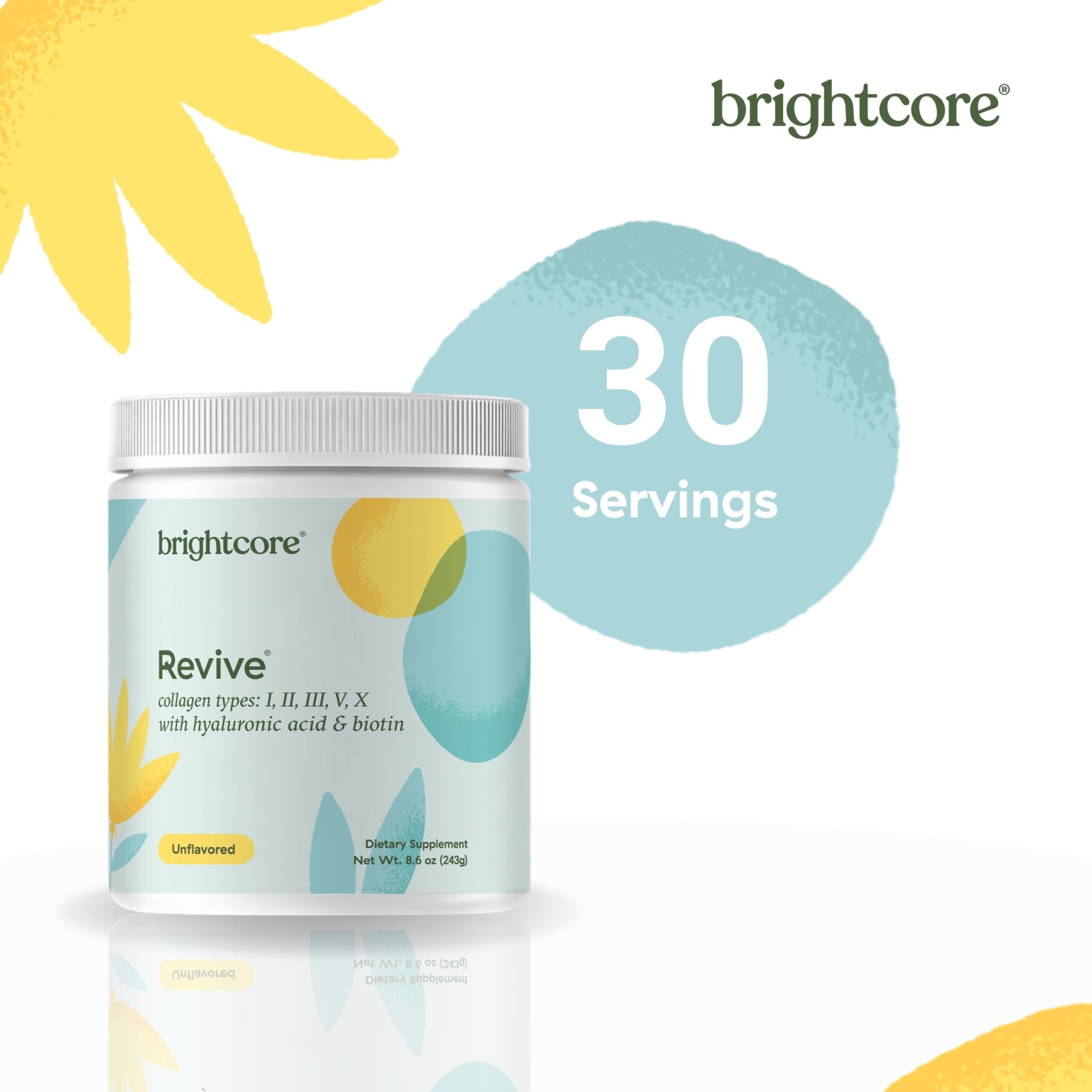 Revive Multi Collagen Protein Powder with Vitamin C - Brightcore Official Imagery - 8