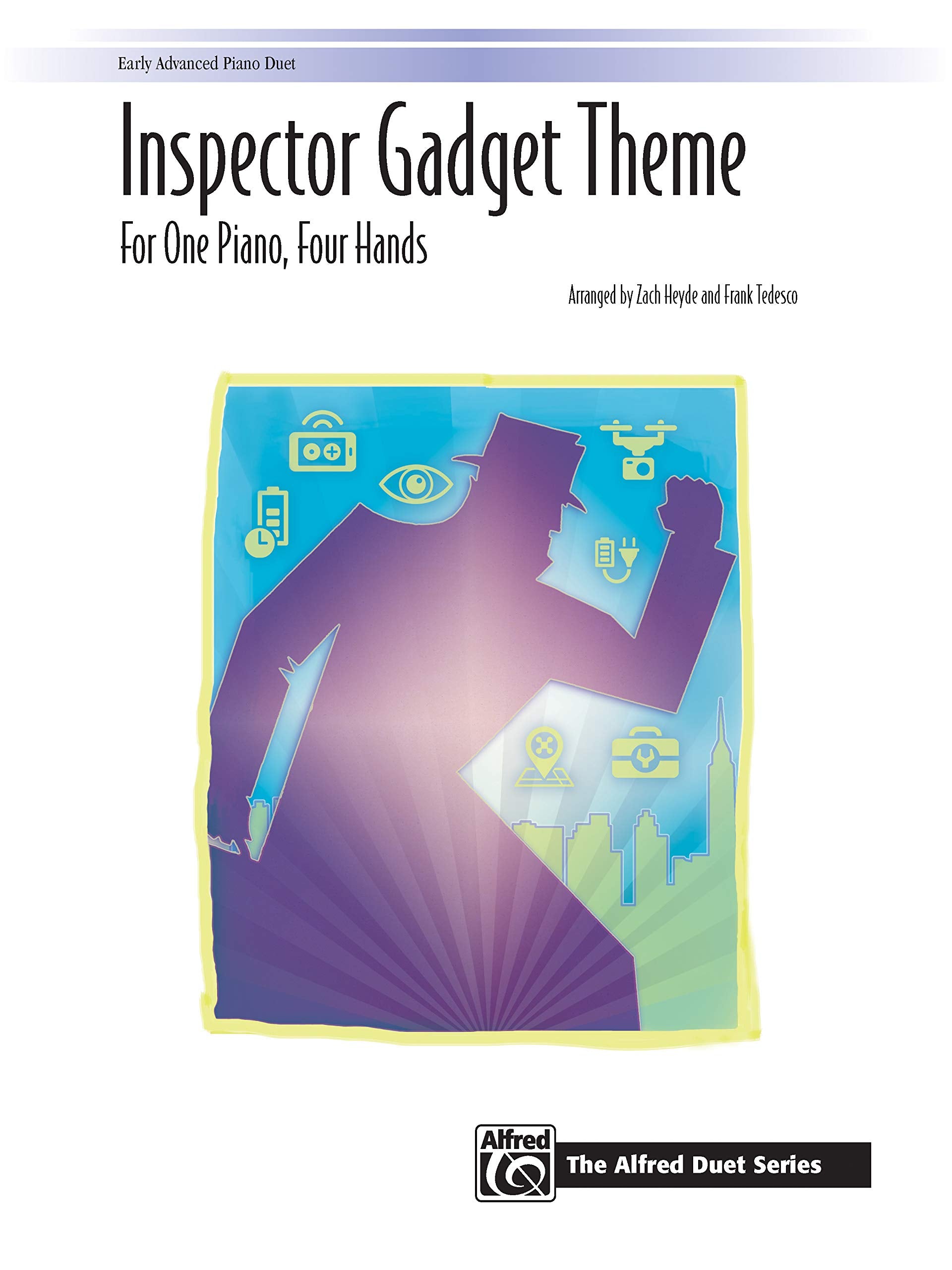 Inspector Gadget Theme: Sheet (The Alfred Duet Series) - Product Imagery