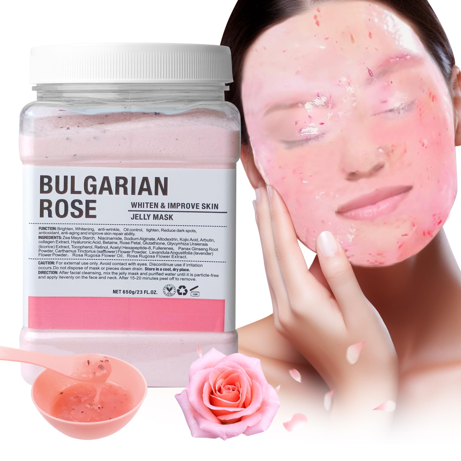 Jelly Mask for Facials Professional, Hydrating &amp; - Angeland