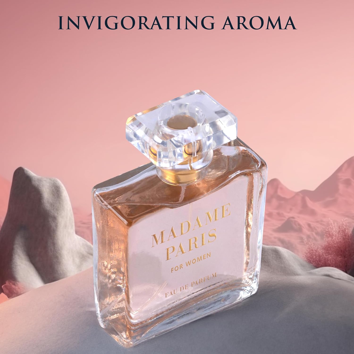 URBAN COLLECTION Madame Paris women’s Eau De Parfum 3.4 oz bottle featuring delicate floral design and feminine fragrance.