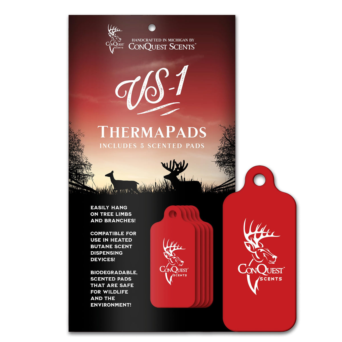 Conquest Scents ThermaPads Deer Attractant Hunting Scent - Conquest Scents Official Imagery - 1