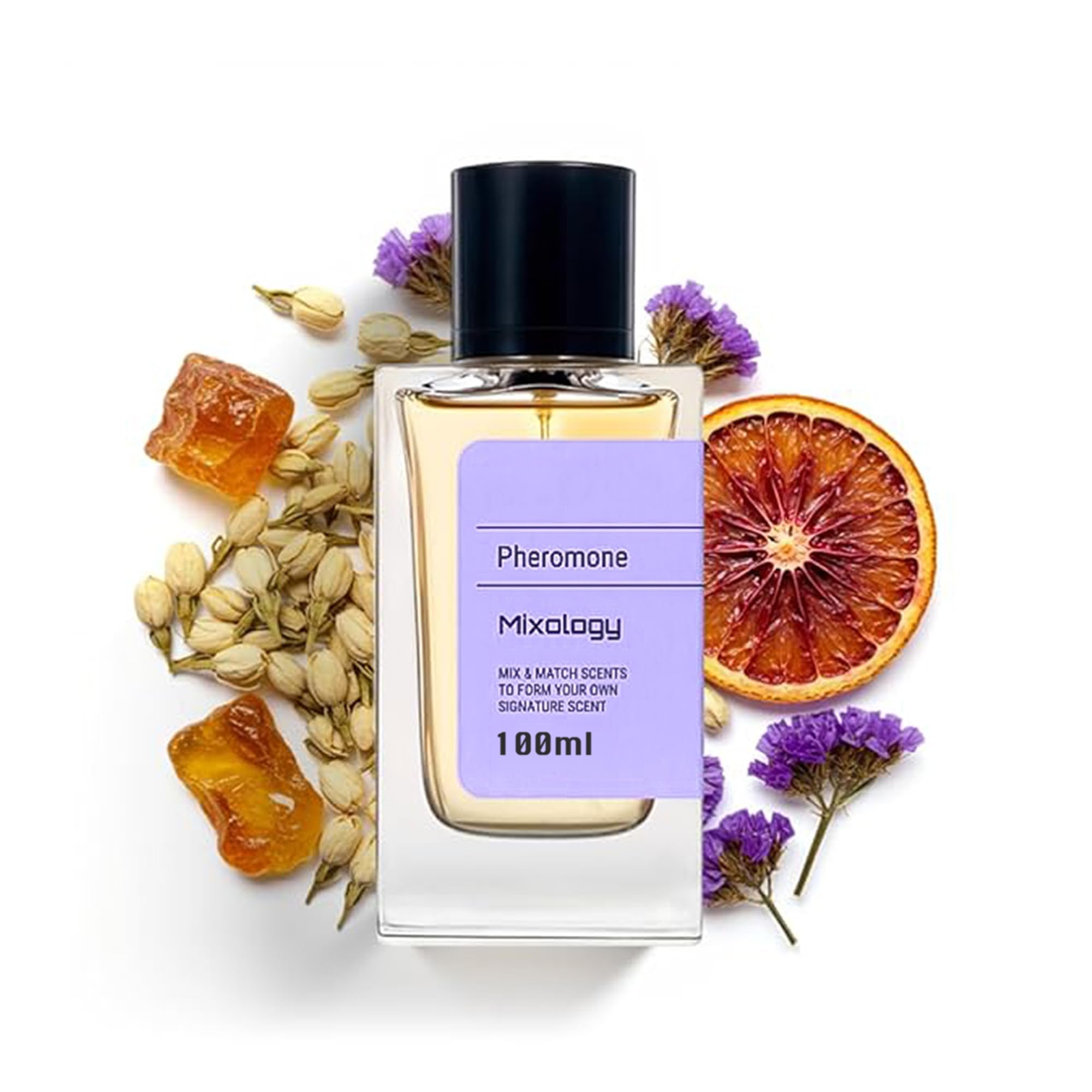 Mixology Perfume Pheromones Vanilla Floral Oil Perfume Unisex - Product Imagery