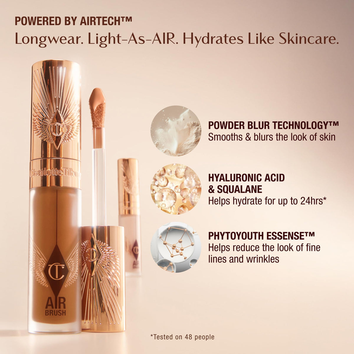 Charlotte Tilbury AIRbrush Flawless Blur Concealer - Premium Selection Official Imagery - 7