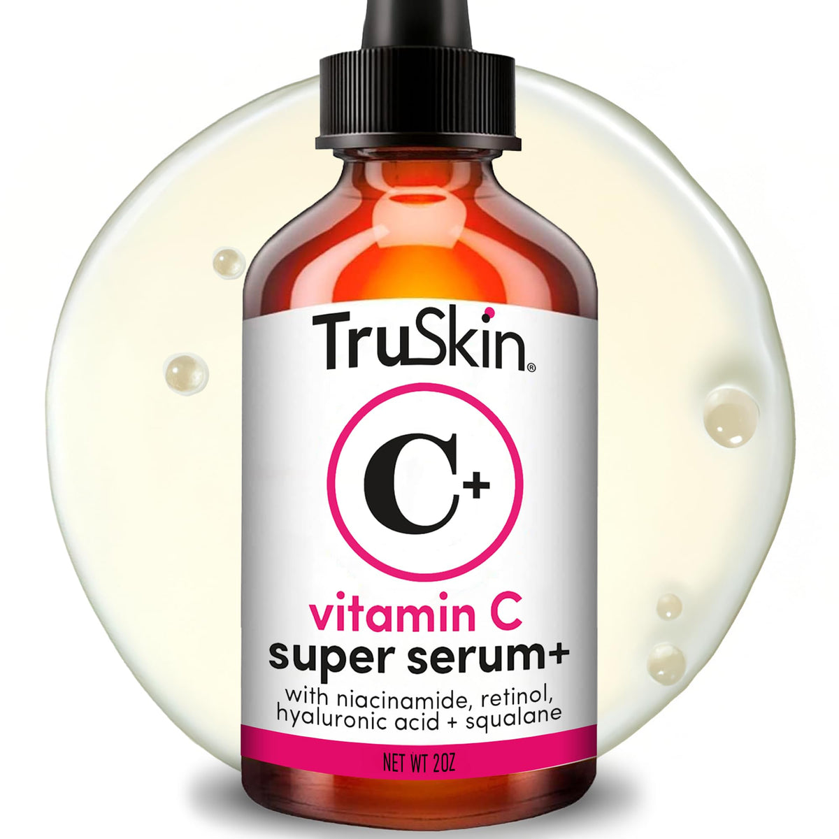 TruSkin Vitamin C Super Serum for Face 5 Skin Benefits 2 fl - TruSkin Official Imagery - 2