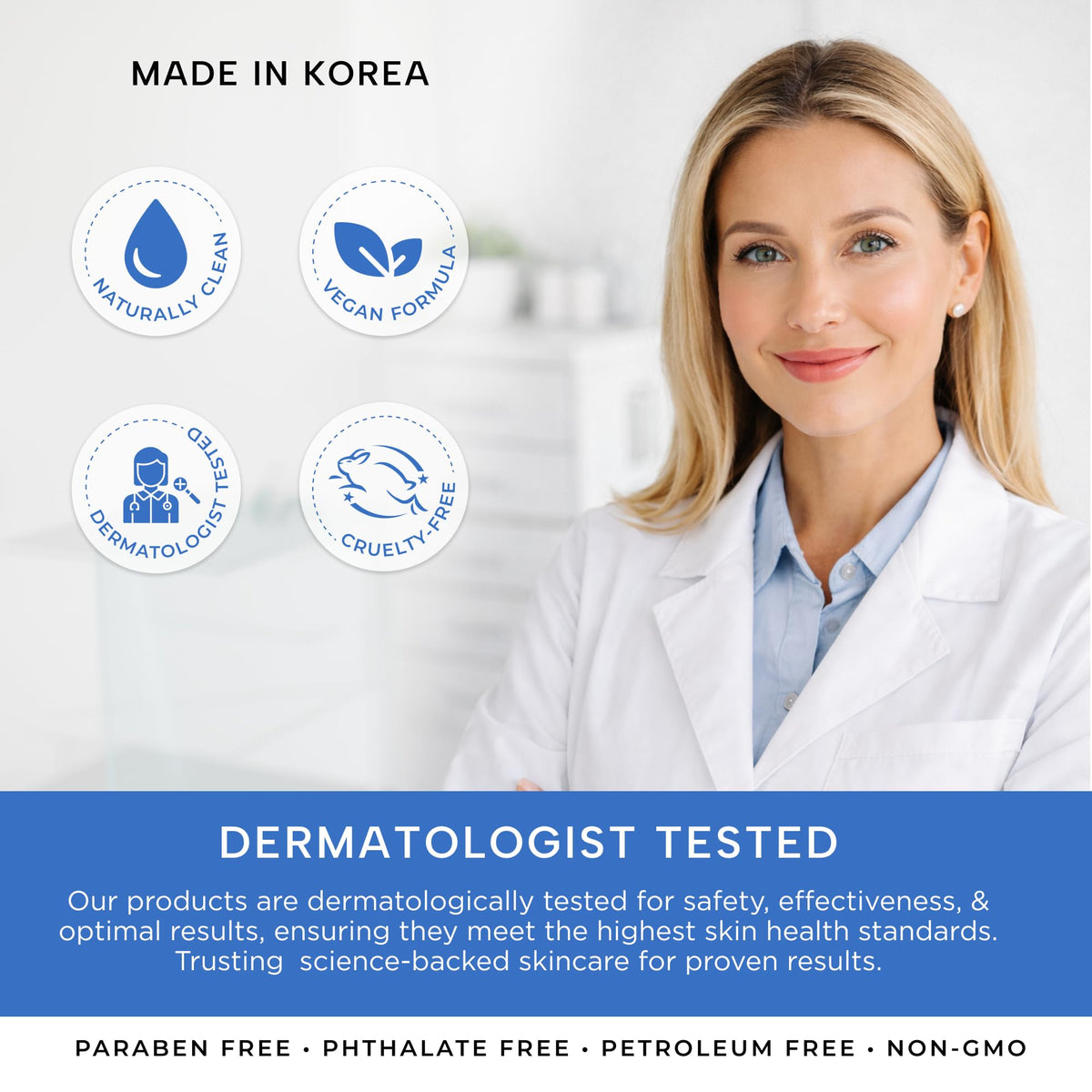 Klar Co Hyaluronic Acid Korean Skin Care Set Dermatologist - KLAR & CO Official Imagery - 7