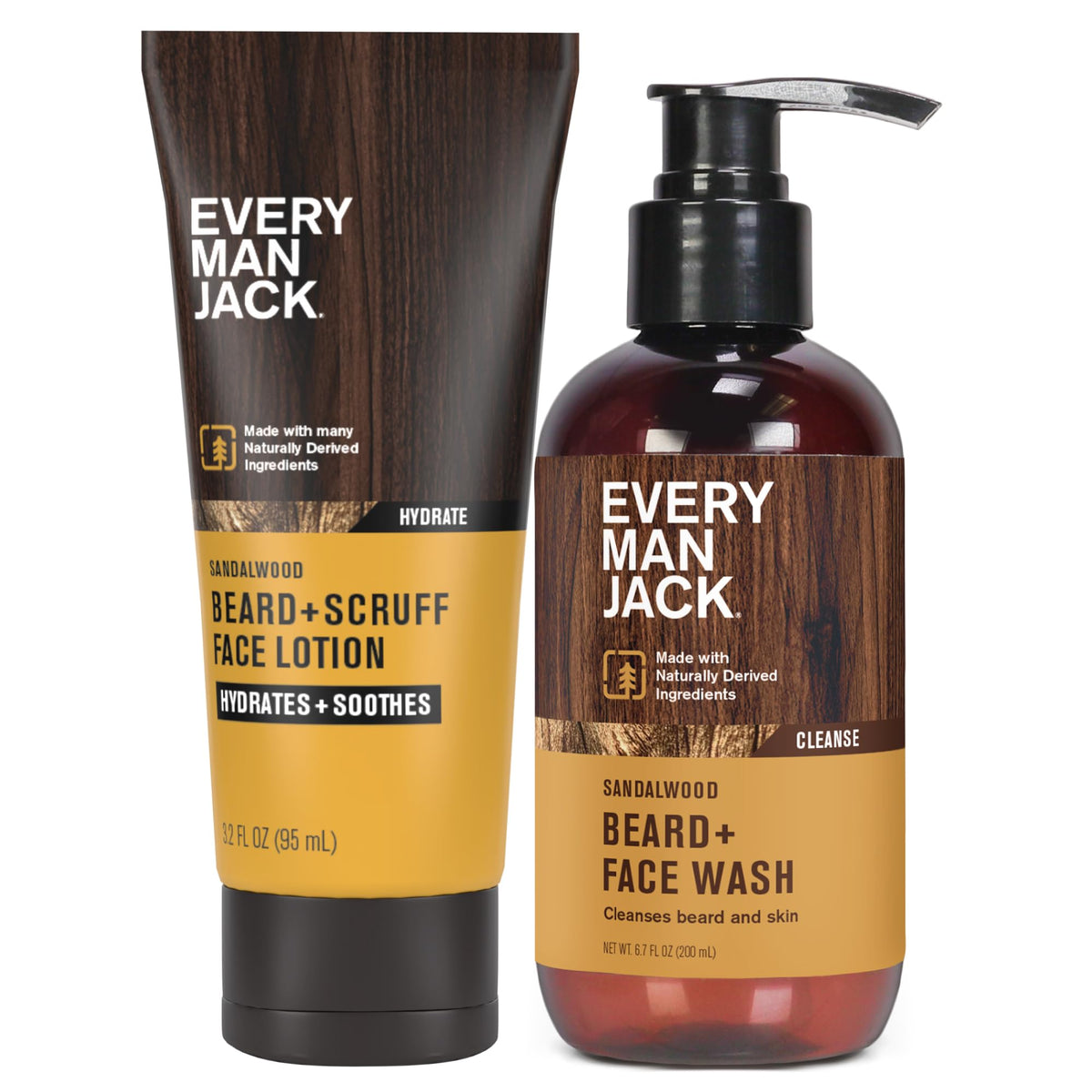Every Man Jack Beard Face Wash and Lotion Set for Men - Every Man Jack Official Imagery - 2