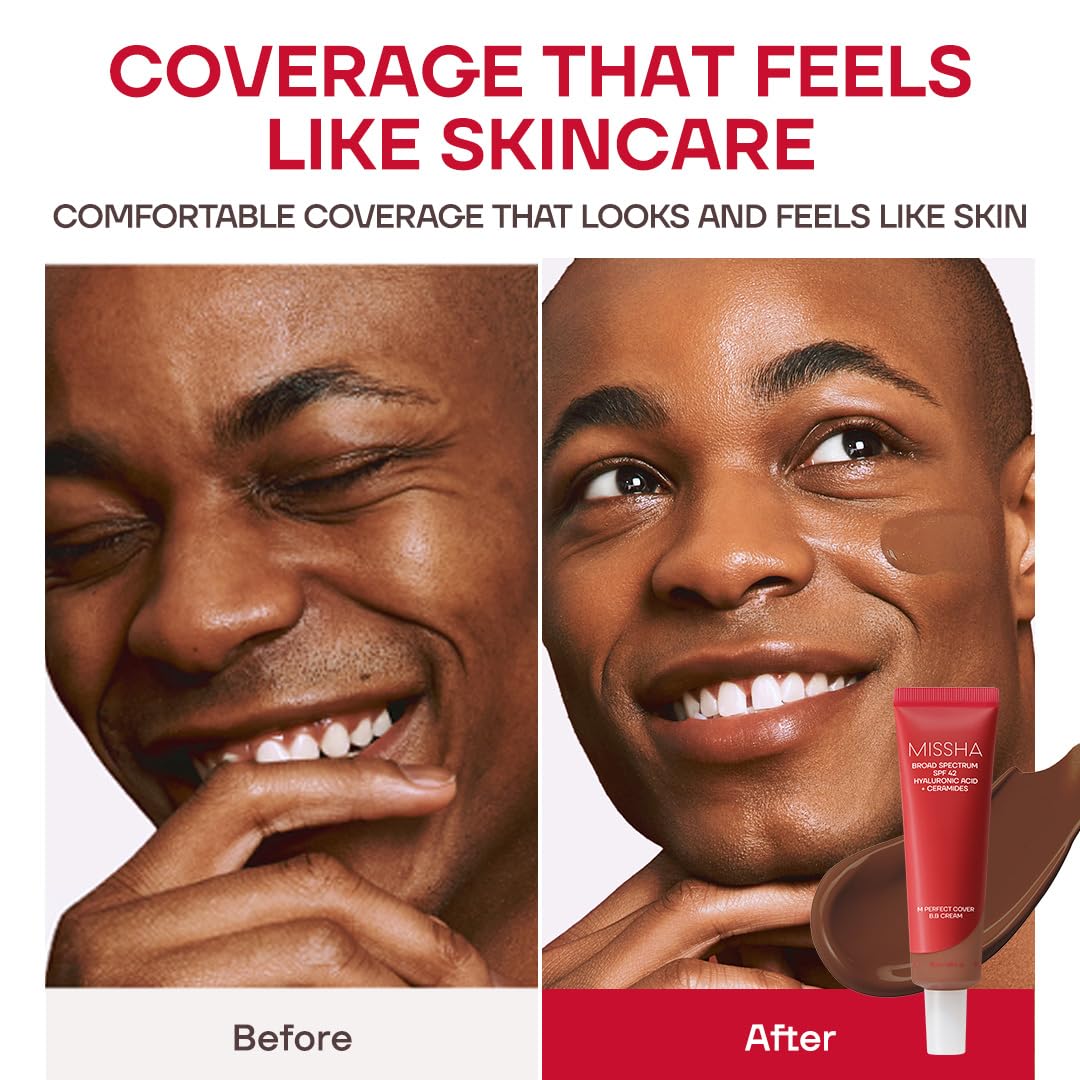 MISSHA M Perfect Cover BB Cream No 45 Deep Mocha SPF 42 PA 1 - MISSHA Official Product Imagery - 7