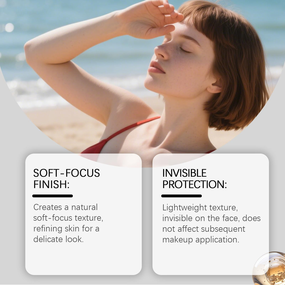 Sunscreen Duo SPF 30 Invisible Blurring Gel Moisture Cream 2 - Fkrhzbt Official Imagery - 3