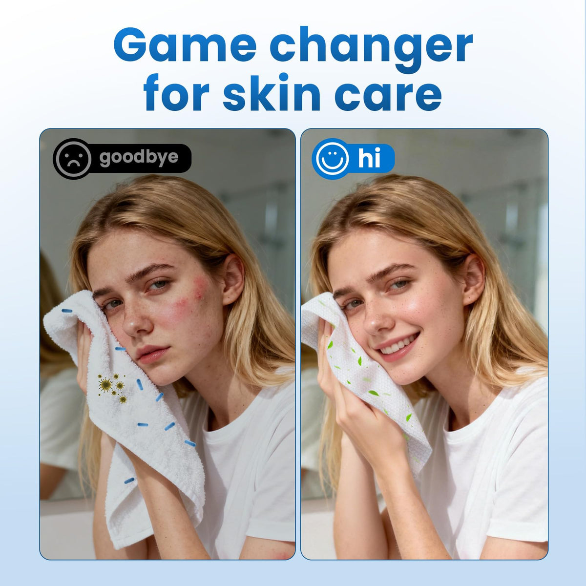 Borje Face Towels XXL Disposable Face Towel 10 x 12 100 - Borje Official Imagery - 8