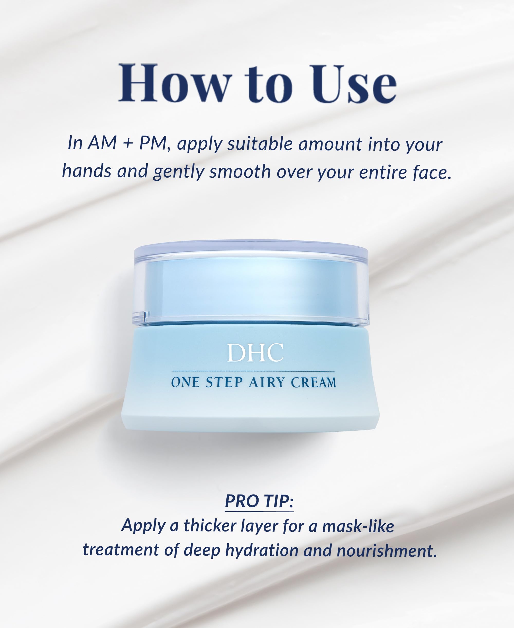 DHC One Step Airy Cream, 1.7 oz. Net wt.