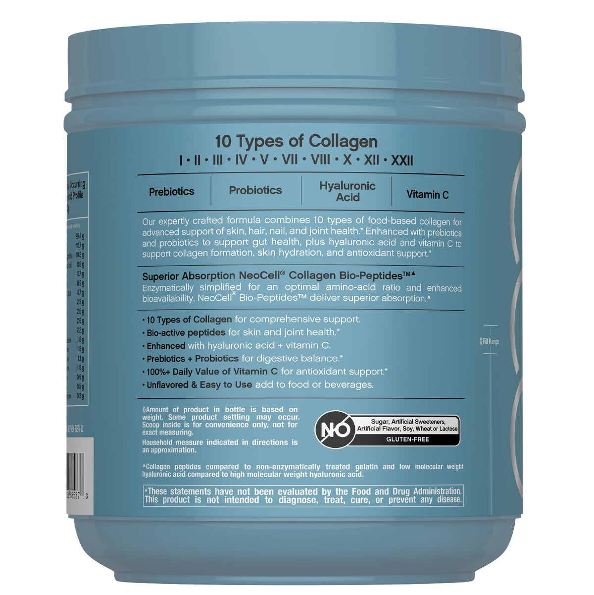 NeoCell Multi Collagen Bio Peptides Powder - NeoCell Official Imagery - 4