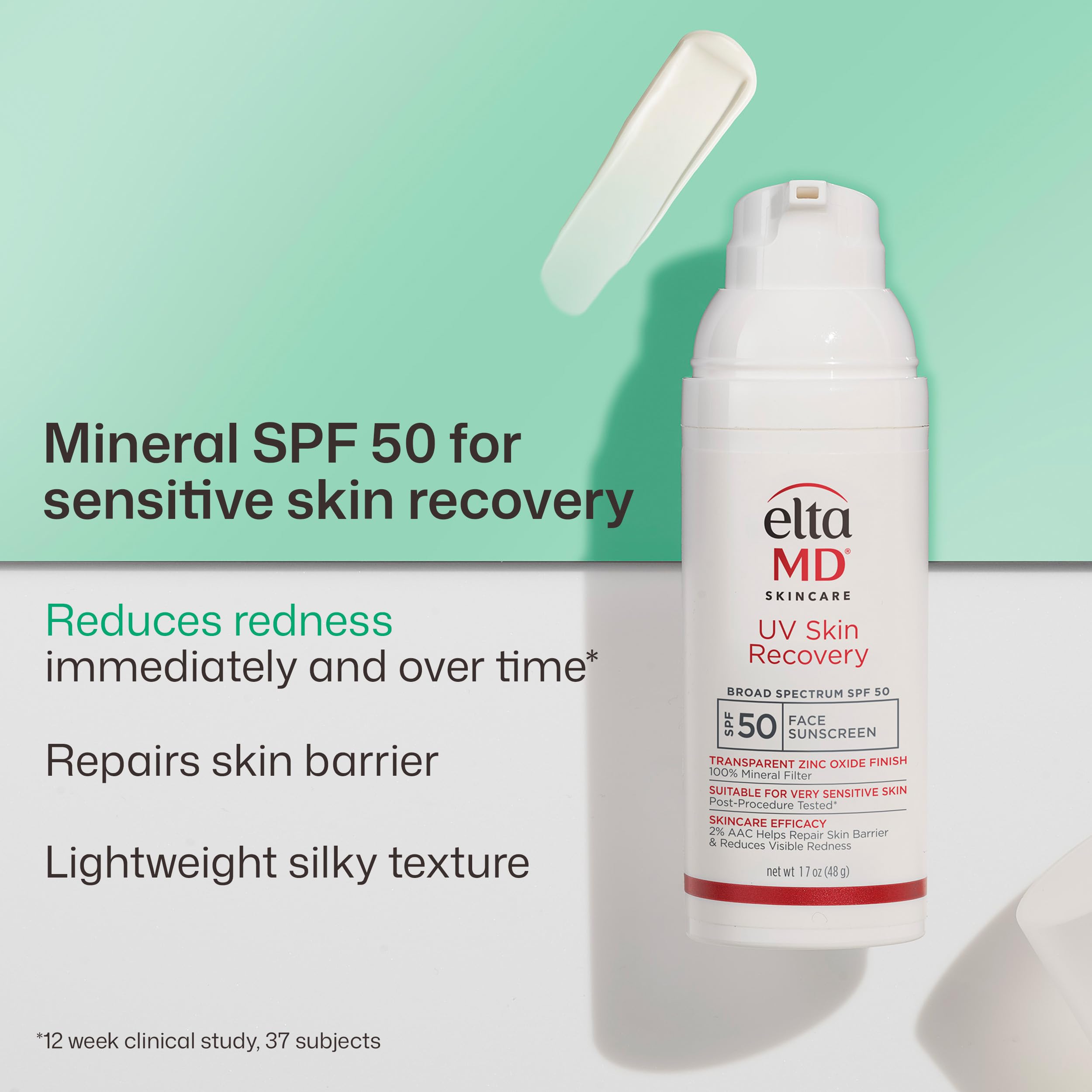 EltaMD UV Skin Recovery 100 Mineral Face Sunscreen SPF 50 - Premium Selection Official Imagery - 3