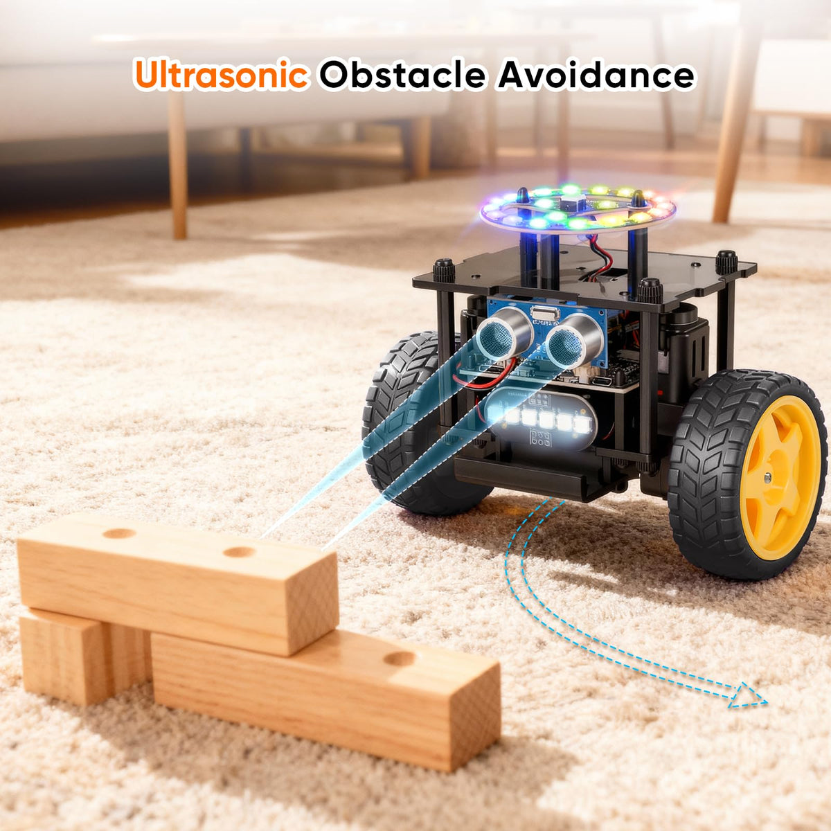 Smart Robot Car Kit Robotics for Kids Ages 8 12 12 16 - EggTailz Official Imagery - 6