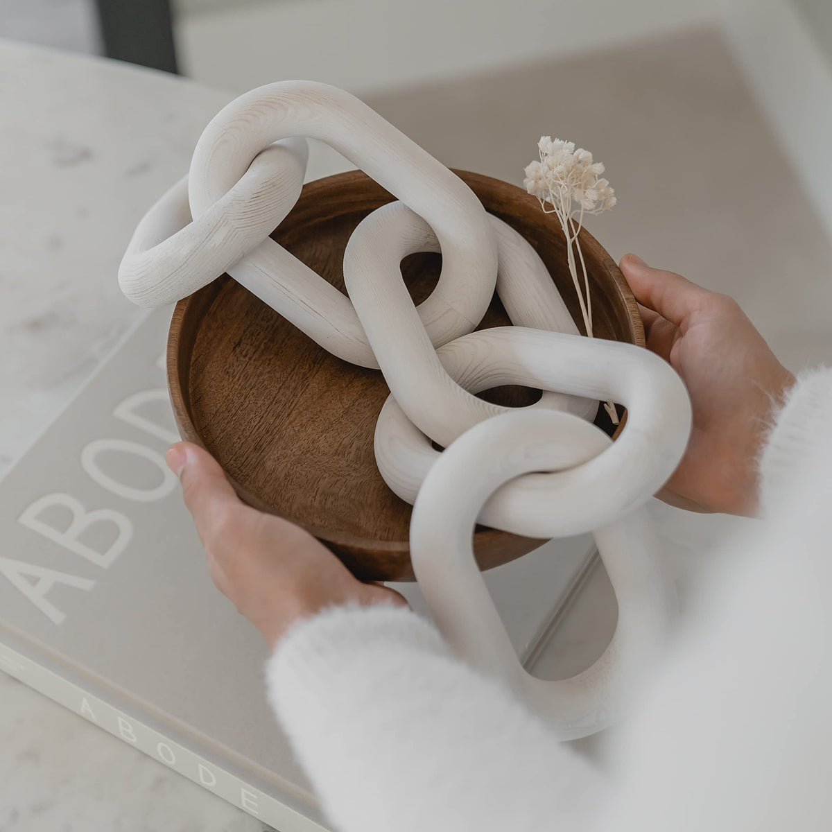 Wood Chain Link Decor - PEAKOLY Official Imagery - 7