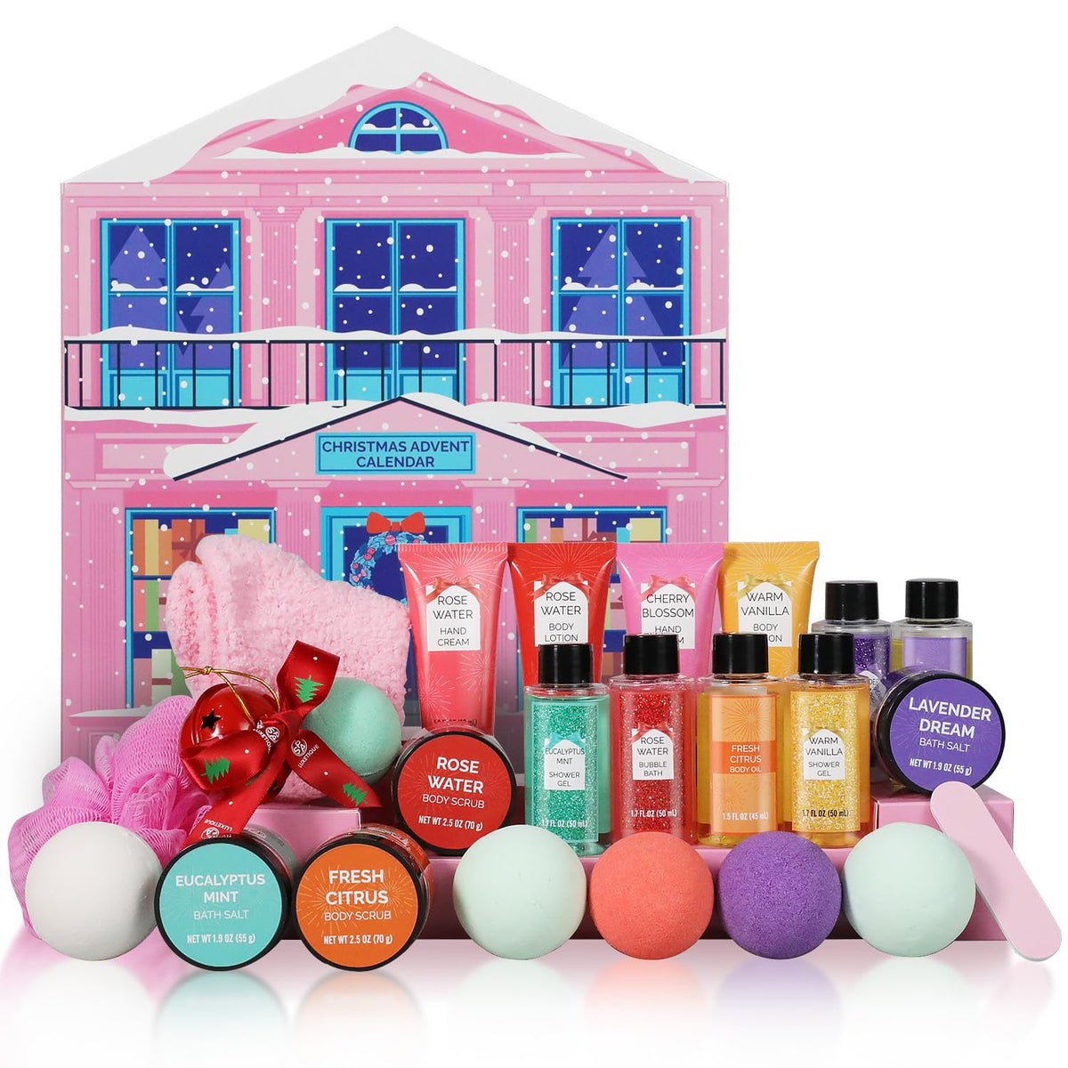 Advent Calendar 2026 for Women 24 Days Christmas Countdown - BODY & EARTH Official Imagery - 2