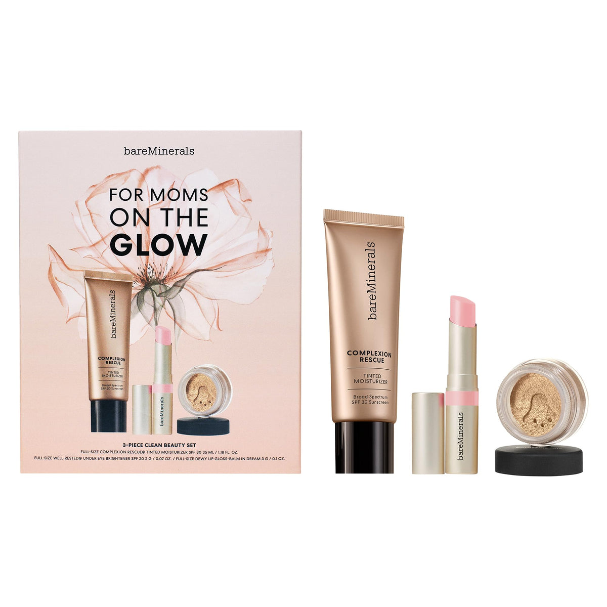 bareMinerals Clean Beauty Gift Set 3 ct - Premium Selection Official Imagery - 2