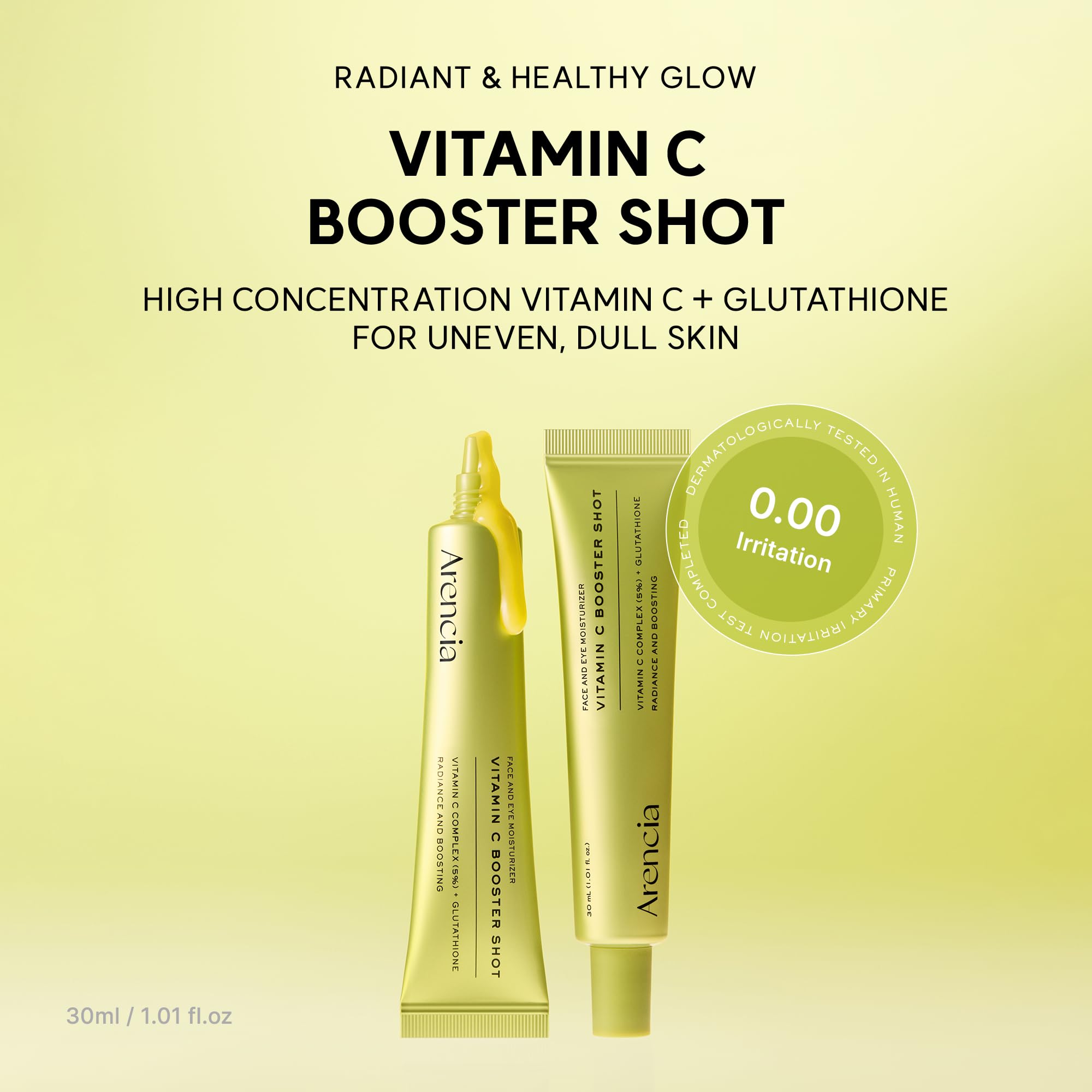 Arencia Vitamin C Booster Serum – Glass Skin 30ml