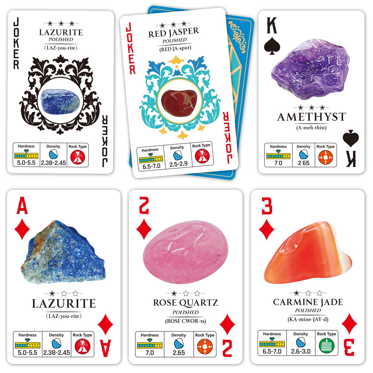 Rock Collection Starter Kit 54 Rocks Minerals with Name - PIBEX Official Imagery - 7
