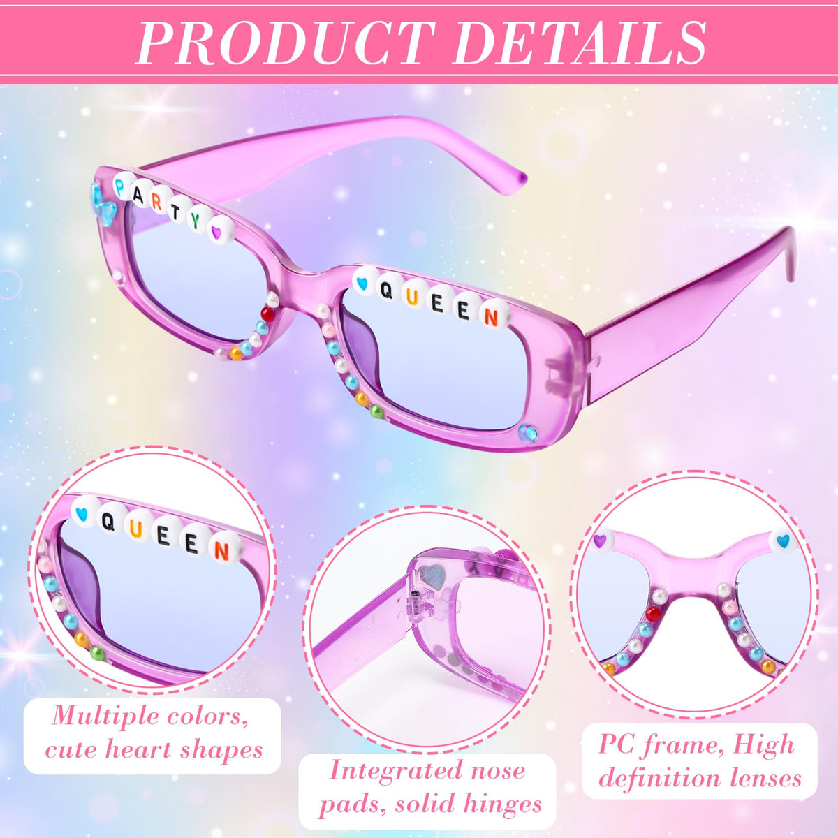 Relaxweex DIY Sunglasses Decorating Kit Popular Singer Party - Relaxweex Official Imagery - 4