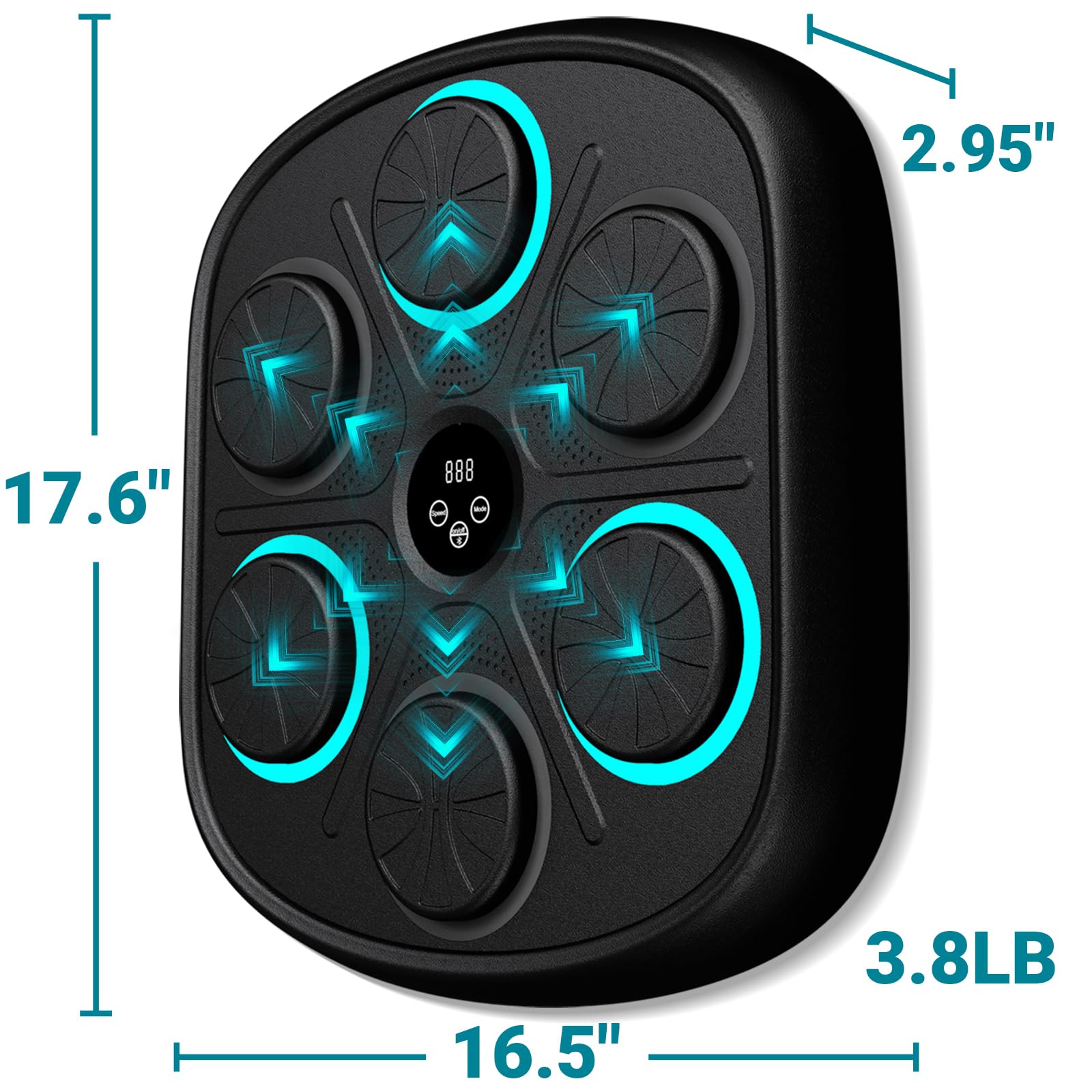 OurStarry Smart Music Boxing Machine for Adults and Kids, Wall Mounted - View 2