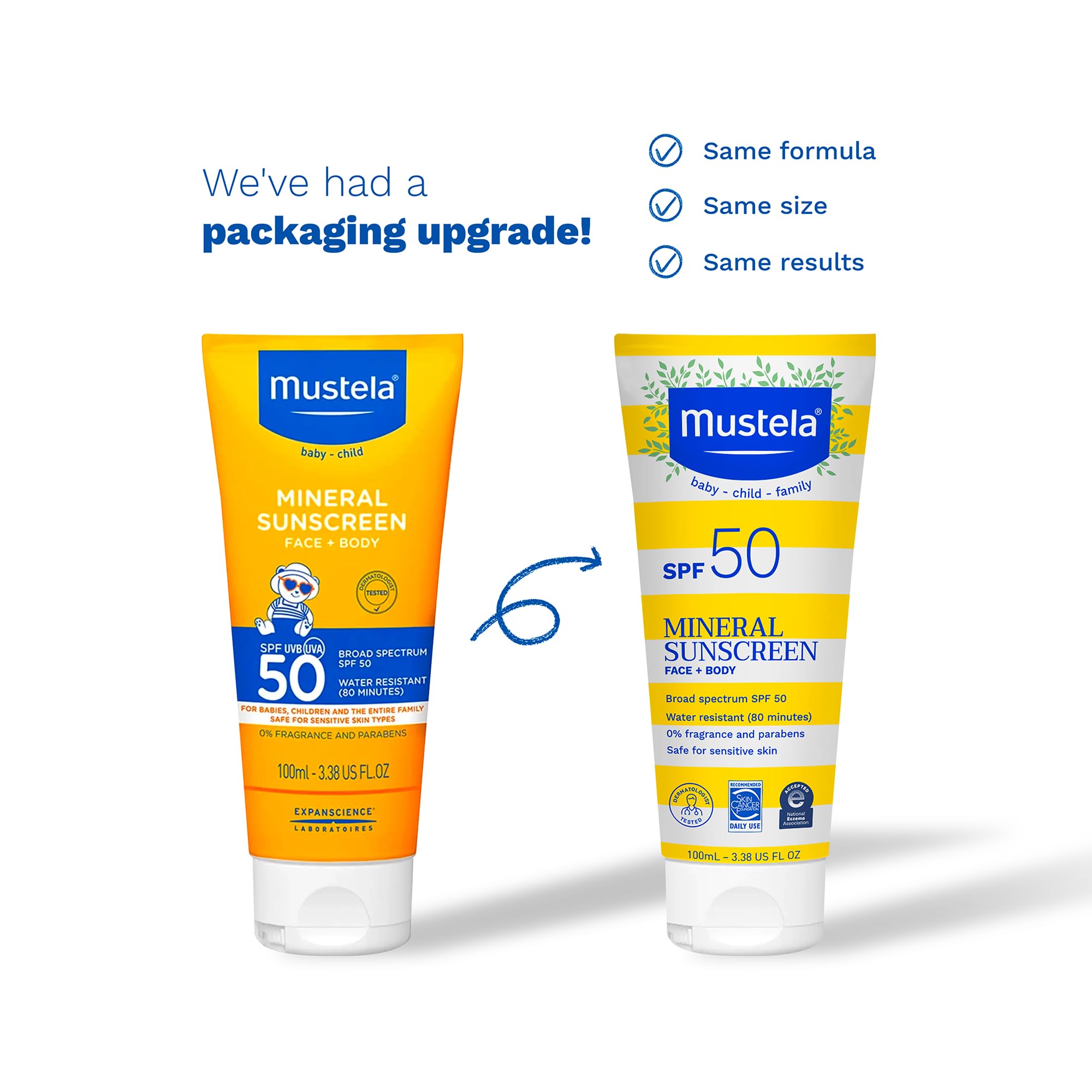 Mustela Baby Mineral Sunscreen Lotion SPF 50 Broad Spectrum - Premium Selection Official Imagery - 3