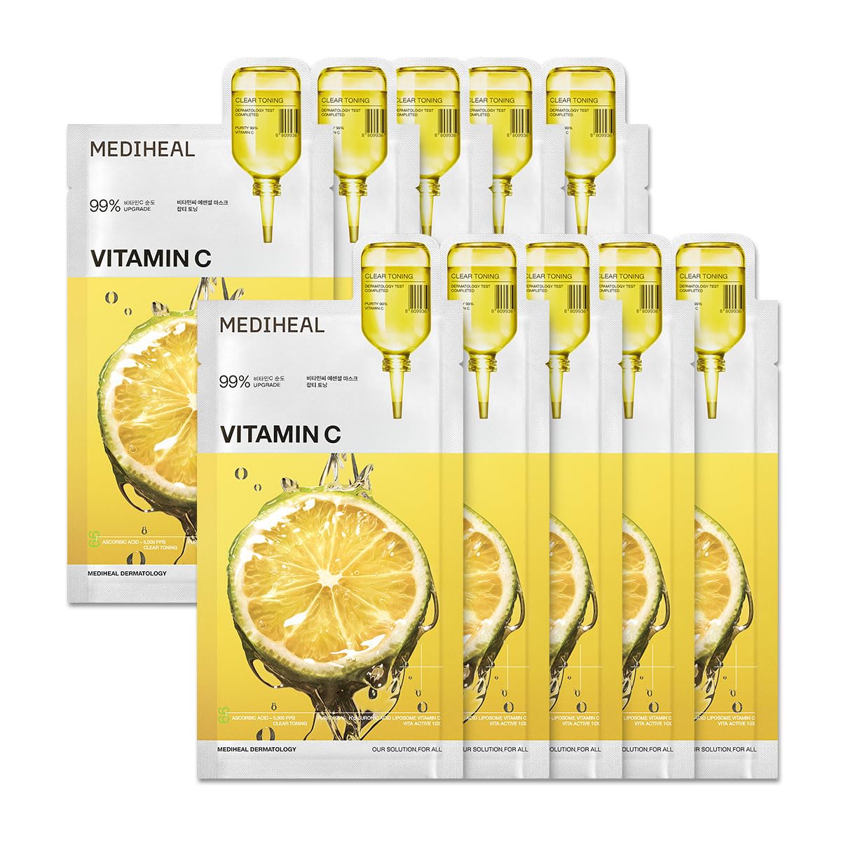 MEDIHEAL Rose PDRN Essential Face Sheet Mask, Healthy Glow (10ea) - MEDIHEAL Official Product View 9
