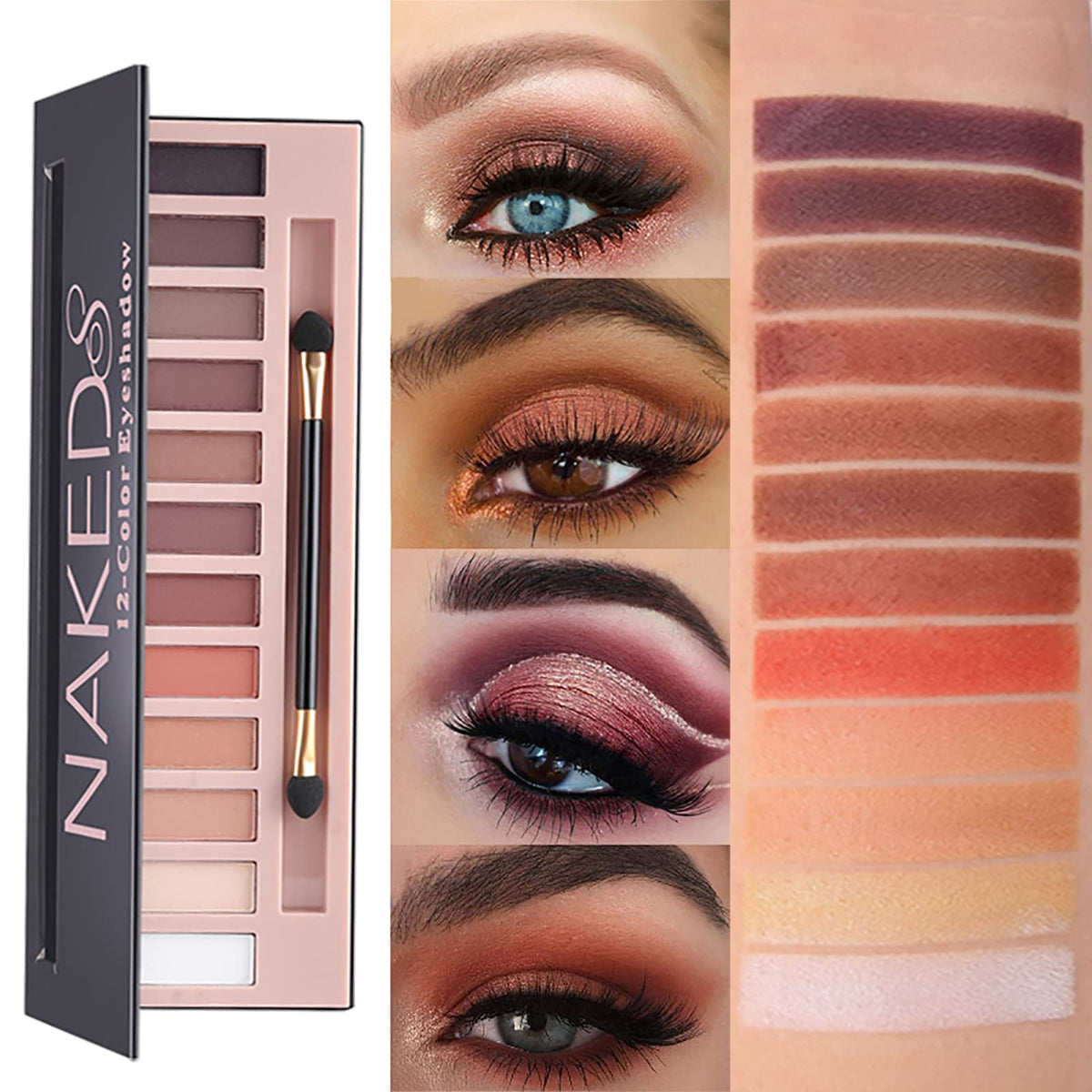 12 Color Pro Makeup Kit for Women - AOLIKOKO Official Imagery - 8