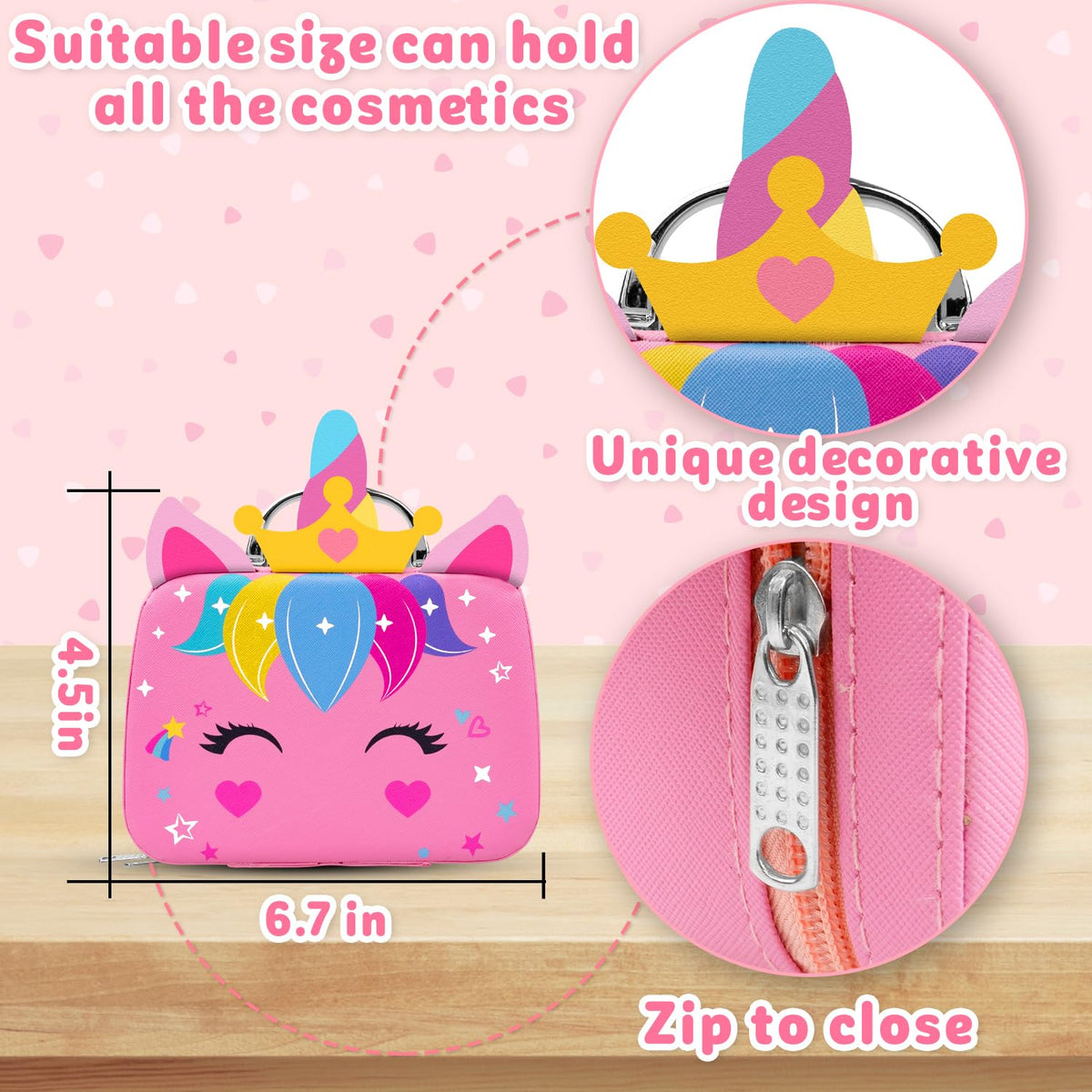 Kids Makeup Kit for Girl - Hollyhi Official Imagery - 3