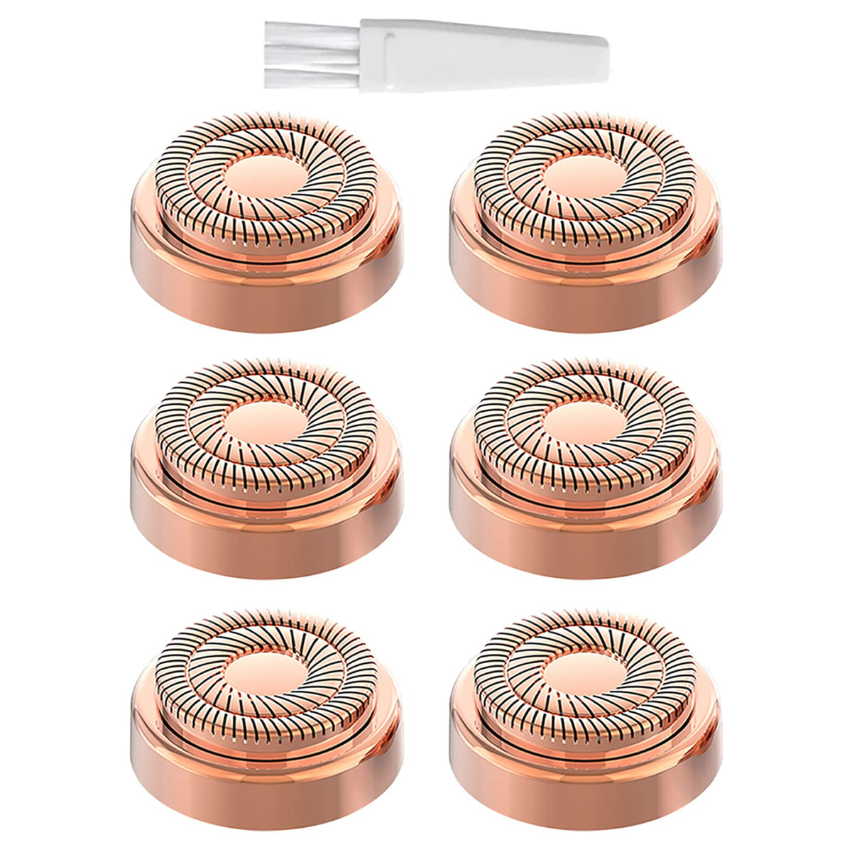Replacement Heads for Flawless Gen 2 Double Ring 6 Pack - tuokiy Official Imagery - 2