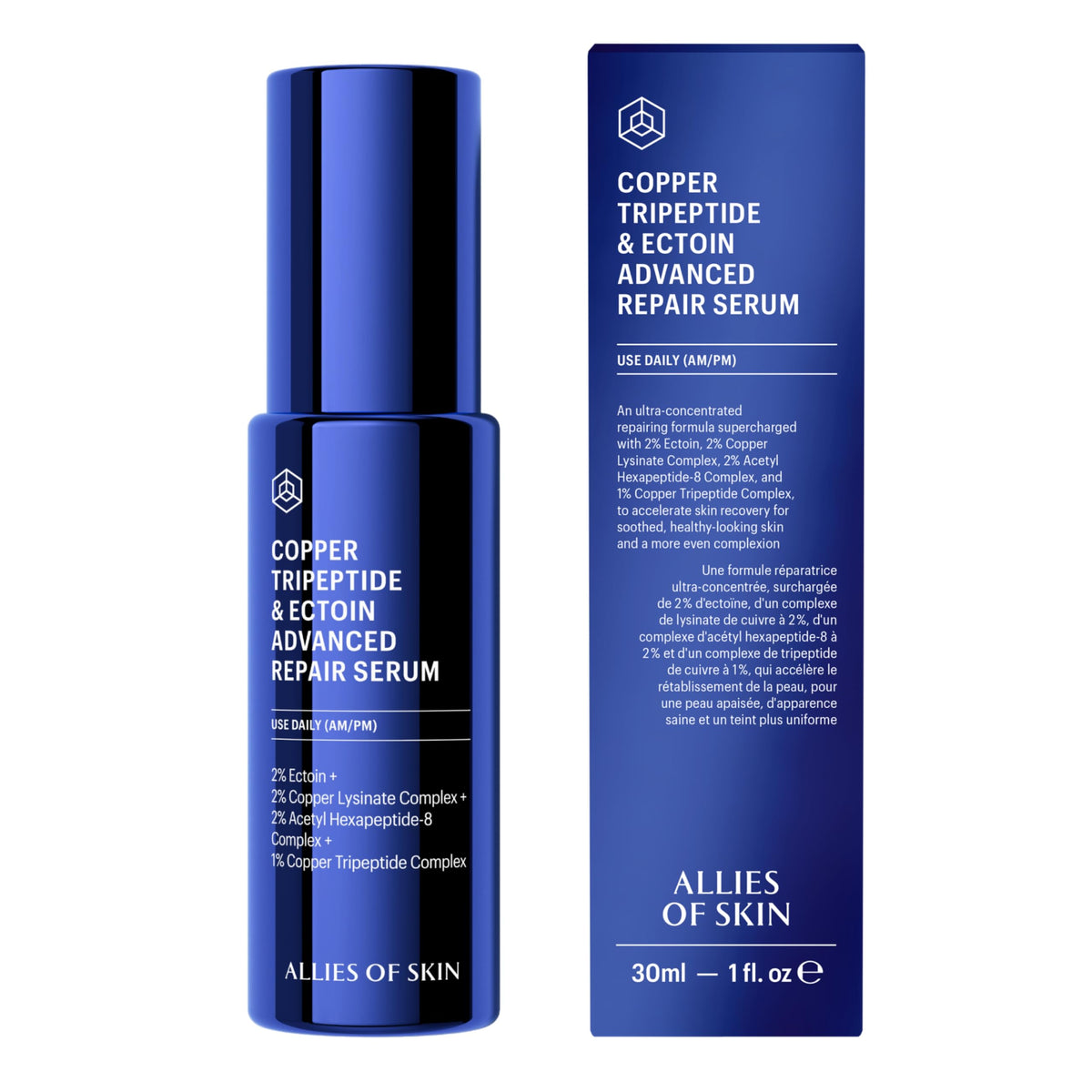 Allies of Skin Copper Tripeptide Ectoin Advanced Repair Face - Allies of Skin Official Imagery - 2