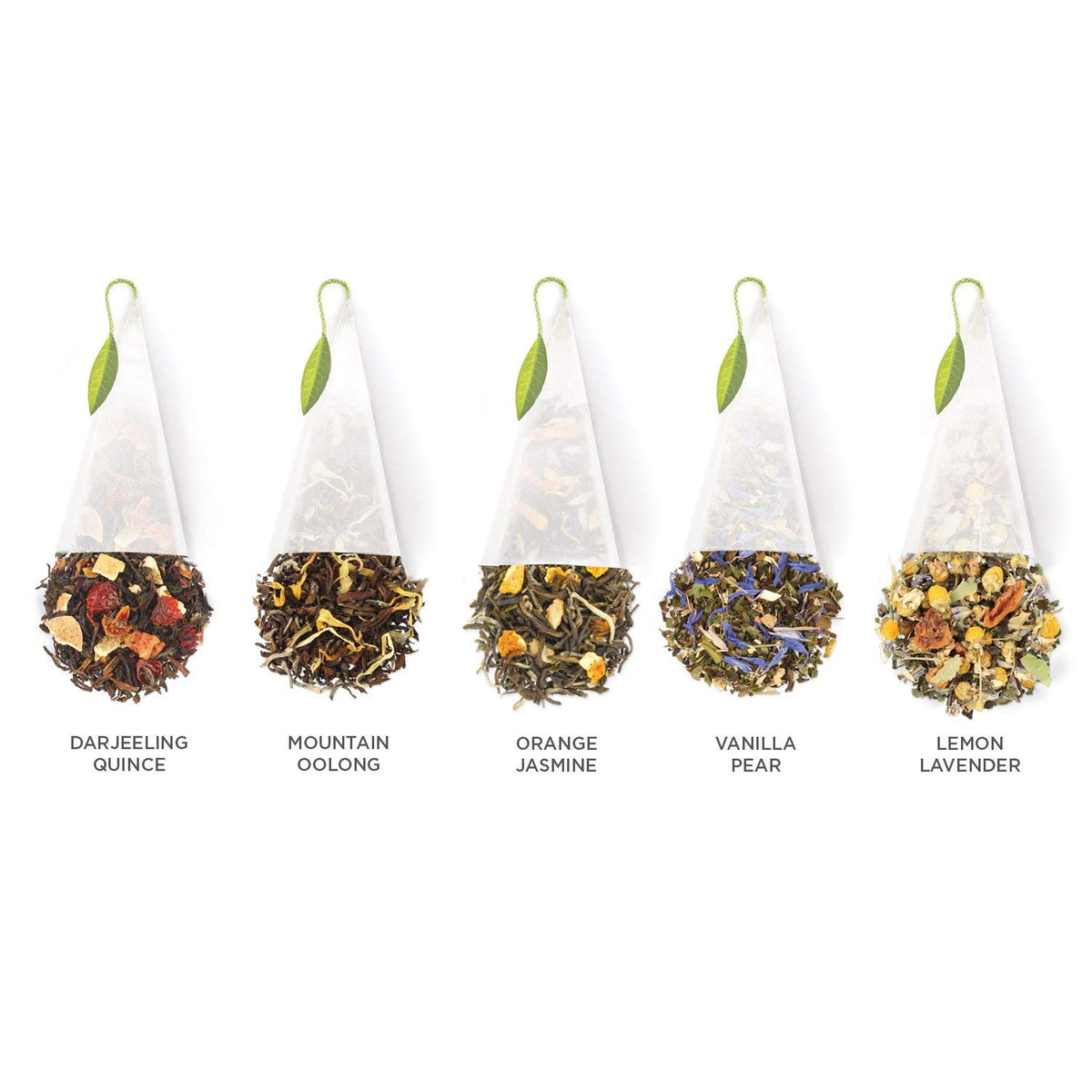 Tea Forte Tea Sampler 10 Pyramid Infuser Bags Premium Tea - Tea Forte Official Imagery - 6
