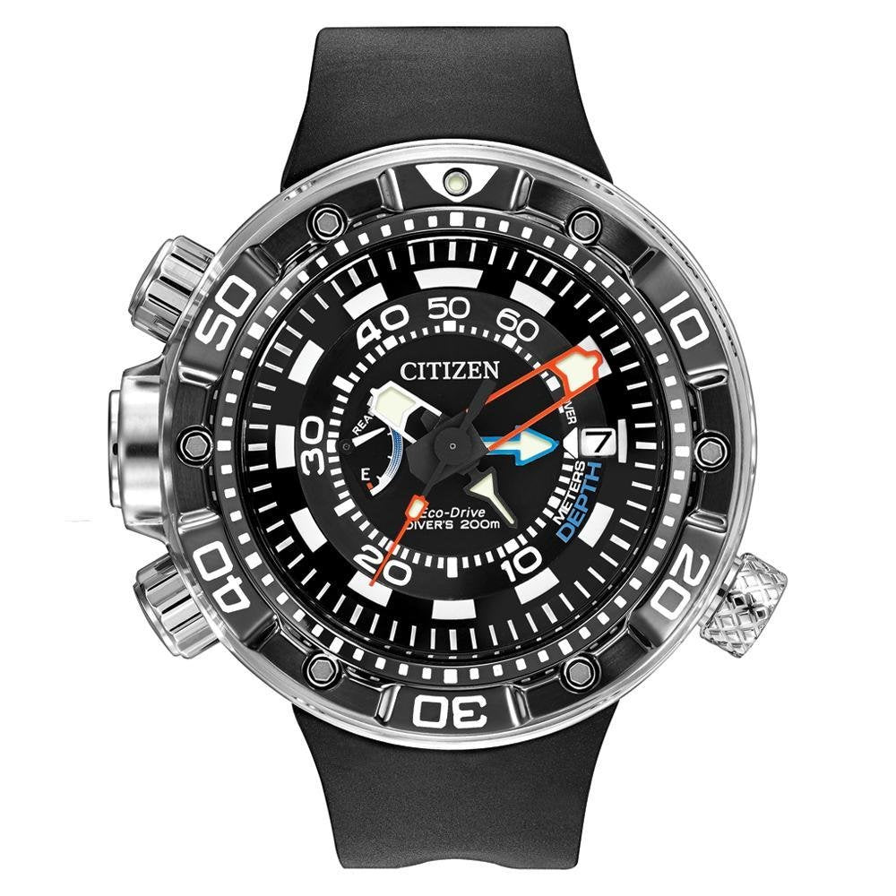 Citizen Men's Eco-Drive Promaster Sea Aqualand Depth Meter Watch - Product Imagery